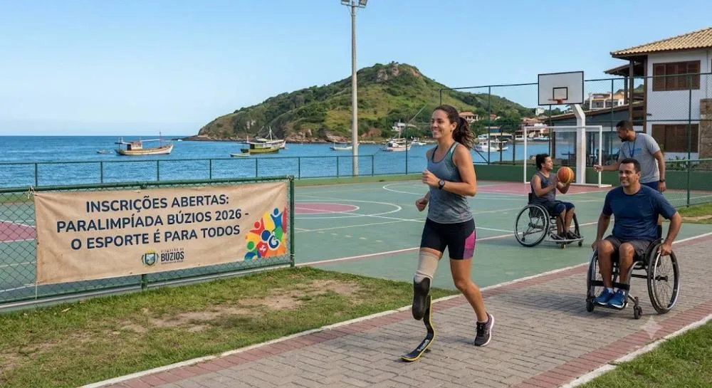 Último dia de inscrições para a Paralimpíada Búzios 2026 é nesta quarta-feira