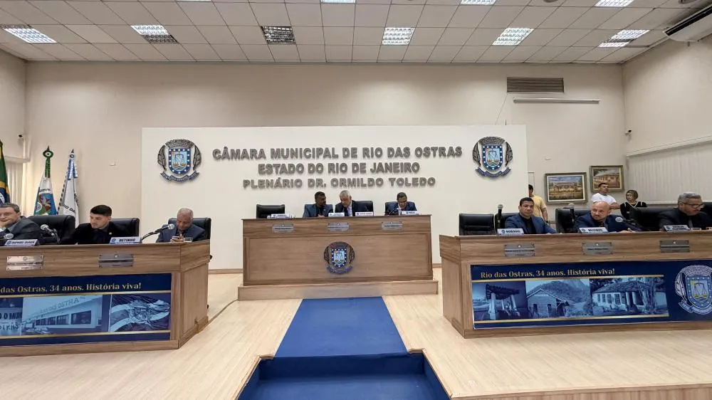 Sessão de abertura dos trabalhos legislativos. Foto: Divulgação