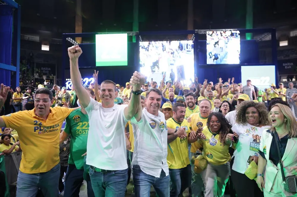 Com Maracanãzinho lotado, Douglas Ruas lança sua candidatura ao Governo do Estado - Foto: Divulgação / Assessoria do PL