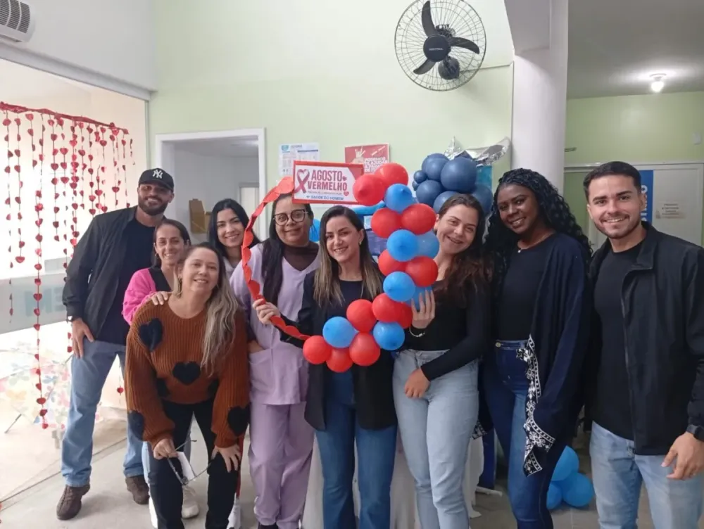 Agosto Vermelho e Azul reforça prevenção e cuidados com a saúde vascular em Casimiro de Abreu
