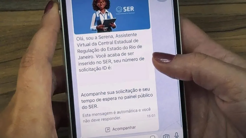 Pacientes devem estar atentos a mensagens via celular sobre exames e consultas