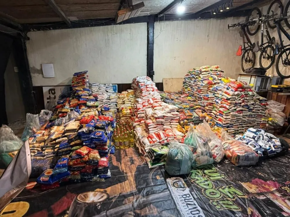 Búzios Biker Fest arrecada 8 toneladas de alimentos e beneficia famílias e instituições do município