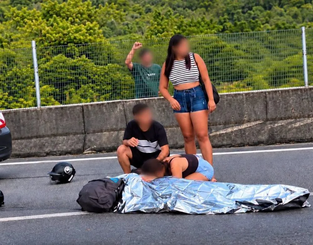 Paulo Vitor morreu em um acidente de motocicleta na BR-101, na altura do km 200, próximo à região do Oásis, em Casimiro de Abreu. Foto: Reprodução